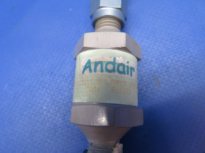 Diamond Andair Auxiliary Tank Check Valve Bleed Type P/N CK250-L-B (0623-116)