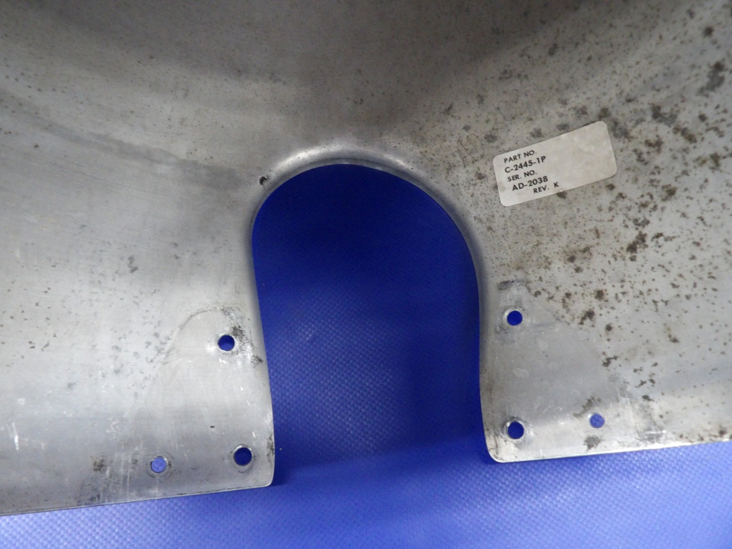 Beech Hartzell 2-Blade Polished Propeller Spinner Dome P/N C2445-1P (0226-2027)15