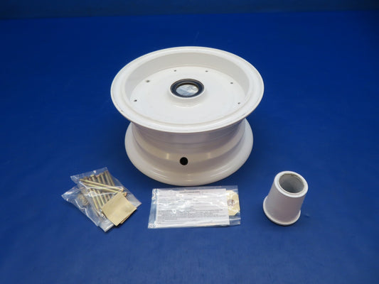 Cessna Cleveland 6.50-10 Main Wheel w/ New Bolt Kit 40-40B REBUILT (0526-100)0