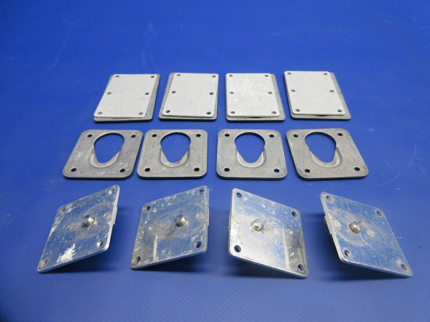 Piper PA-28-181 Seat Attachment Plate Set FWD & AFT P/N 68094-03 (1223-762)