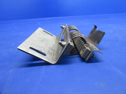 Cessna 310 / 310R Exhaust Clip Bracket & Isolator P/N 0852595-2 (0225-790)7