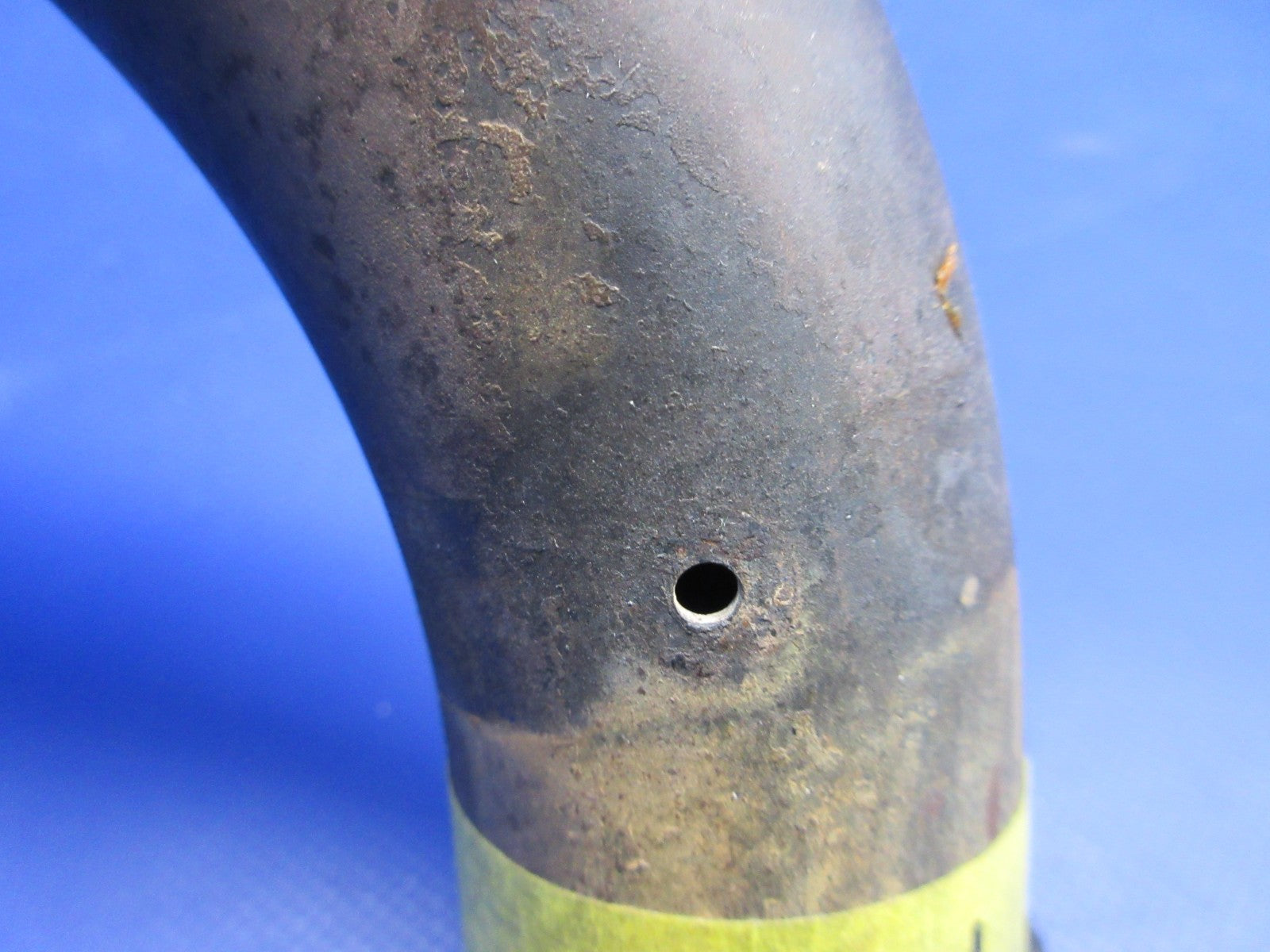 Beech D95A LH Engine #1 & #2 Cylinder Exhaust Tube P/N 95-910001-169 (0326-850)9