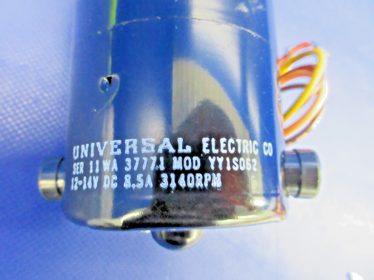 Universal Electric YY1S062 Fresh Air Evaporator Motor 475-210 TESTED (0726-904)3