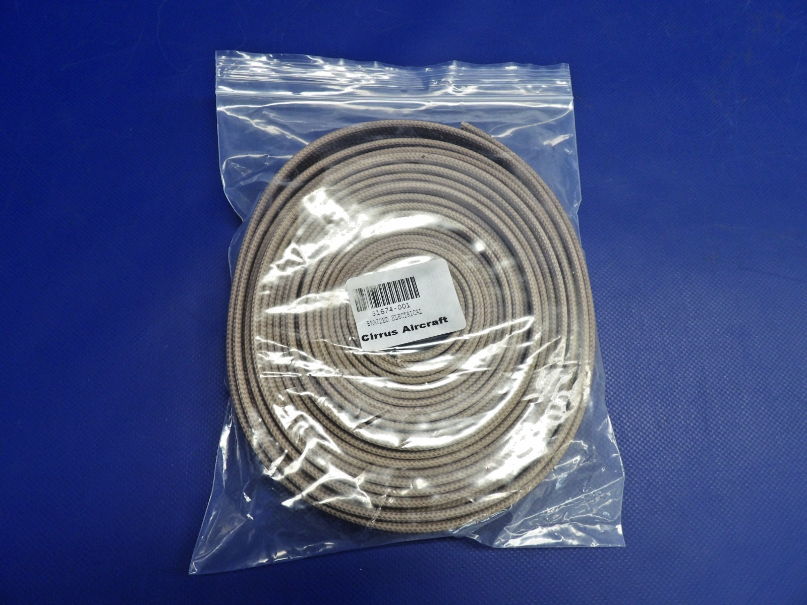 Cirrus Braided Electrical Steering 1" diameter P/N 51674-001 NOS (0326-1223)1