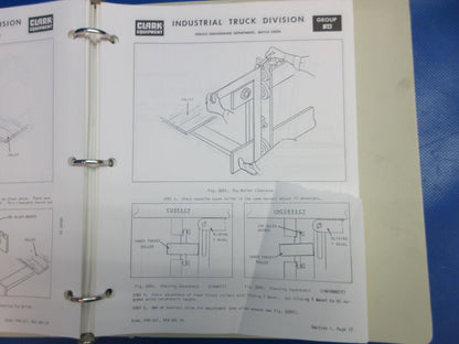Clark Forklift Service Manual PMA273 10th Rev. C500 355 (1024-1243)