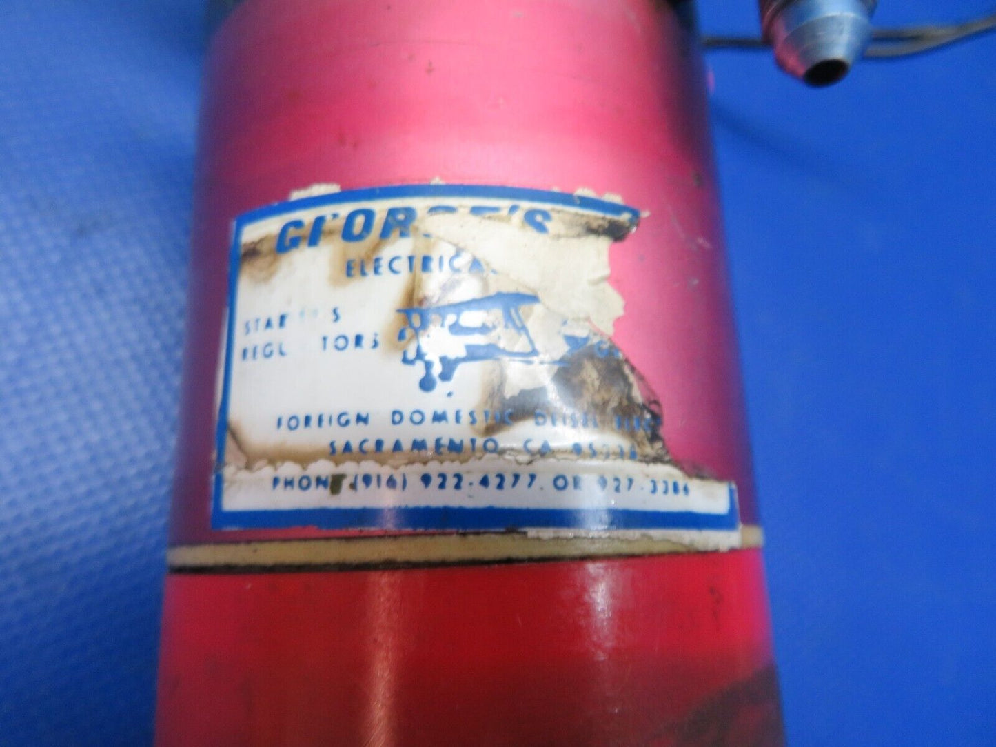 Dukes Auxiliary Electric Fuel Pump 28v P/N C291504-0201 TESTED (0724-139)