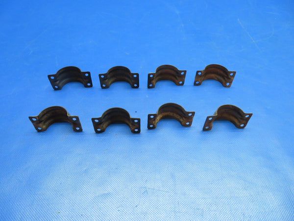 Cessna 177B Exhaust Rise Clamp Half P/N 0750161-25 LOT OF 8 (0624-1777)