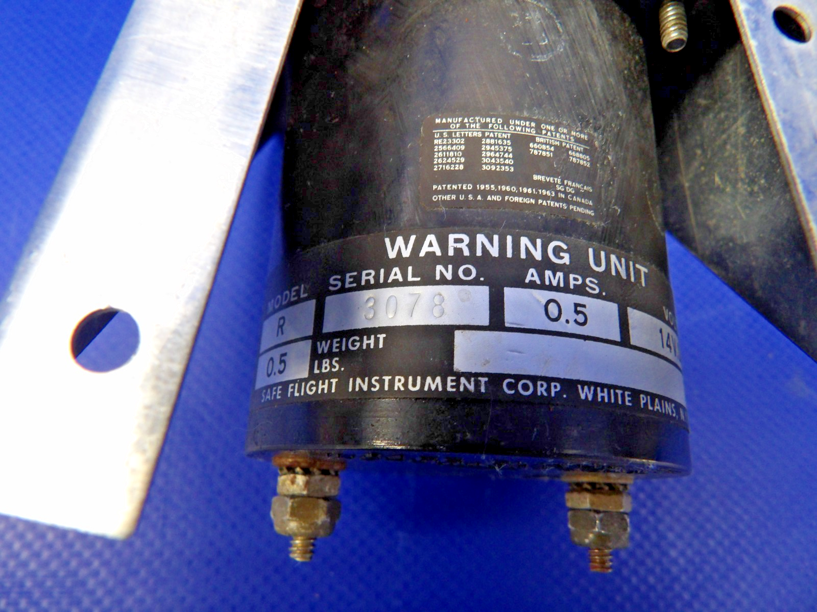 =Mooney M20 / M20C Safe Flight Warning Unit 14V P/N R TESTED (0426-1352)1