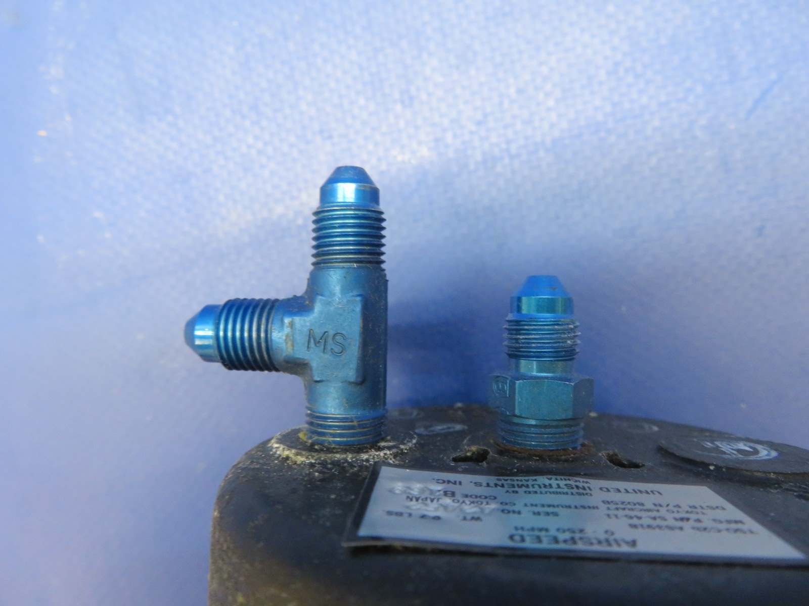 Piper PA-23-250 Aztec UI Airspeed Indicator P/N SA-46-11 WARRANTY (0726-446)8