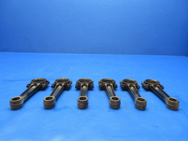 Continental O-300-D Connecting Rods # 530186, 626119 LOT OF 6 (0724-1843)