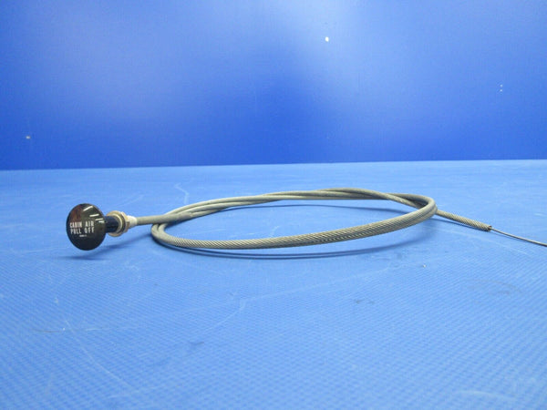 Piper PA-28-181 Archer Fresh Air Flapper Cable Assy 73" P/N 63902-25 (0624-946)