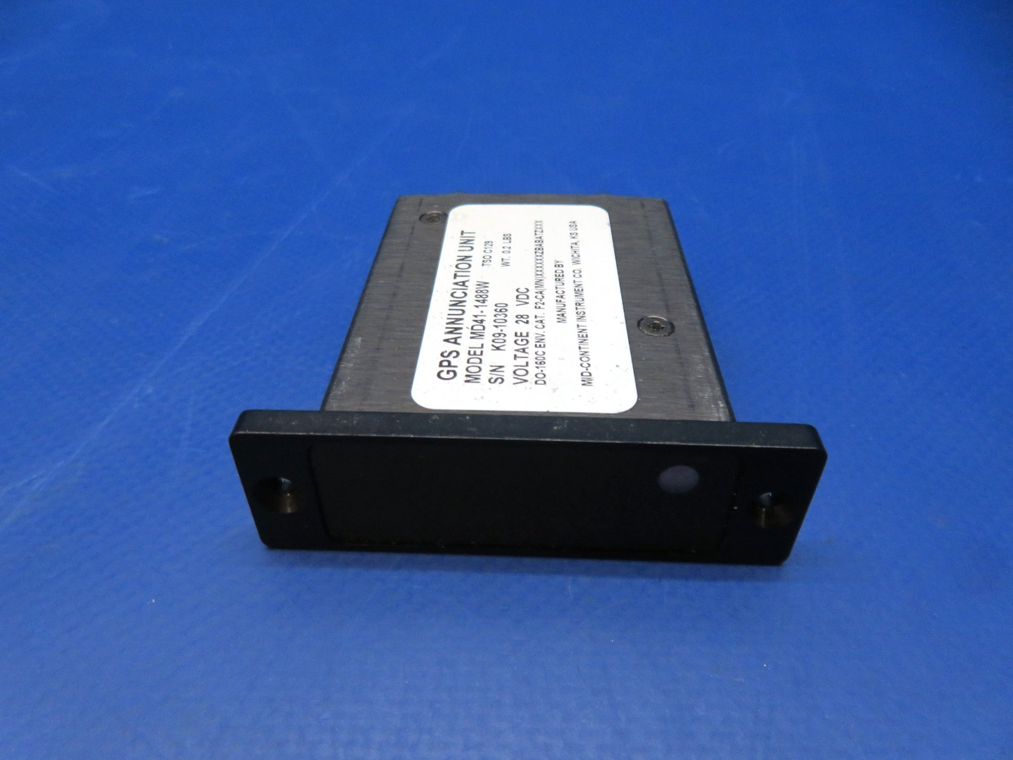 Mid-Continent GPS Annunciation Unit 28v MD41-1488W WARRANTY (0426-137)3