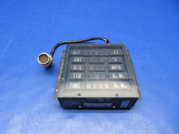Intercontinental Dynamics Cabin Display P/N 41045-101 WARRANTY (0424-247)