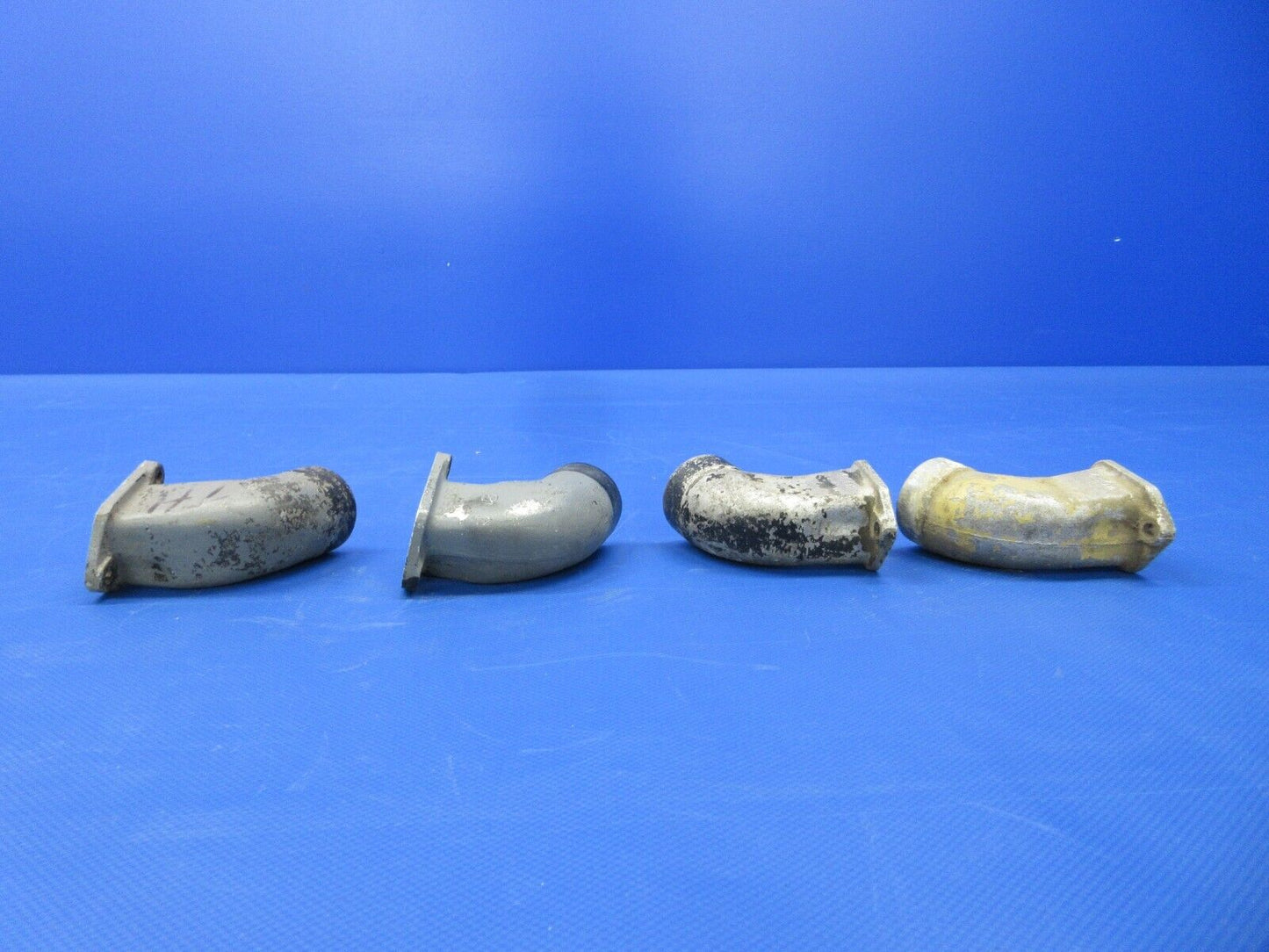 Continental A65 Intake Elbow P/N 4602, 3585 LOT OF 4 (0324-664)