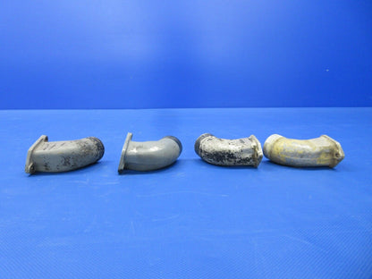 Continental A65 Intake Elbow P/N 4602, 3585 LOT OF 4 (0324-664)