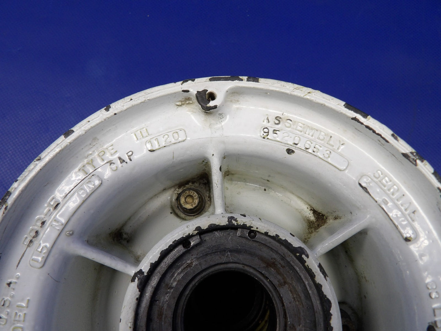 Beech F35 Bonanza Goodyear Type III 5.00-5 Nose Wheel P/N PC18TC37 (0726-2092)3