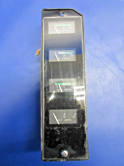 Grumman AA-1 Cluster Gauge P/N 5801010-501 WARRANTY (0926-843)0