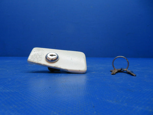 Cessna 337 / P337H Outer Door Handle Assy w/ Lock & Key P/N 1511414-6 (0824-197)