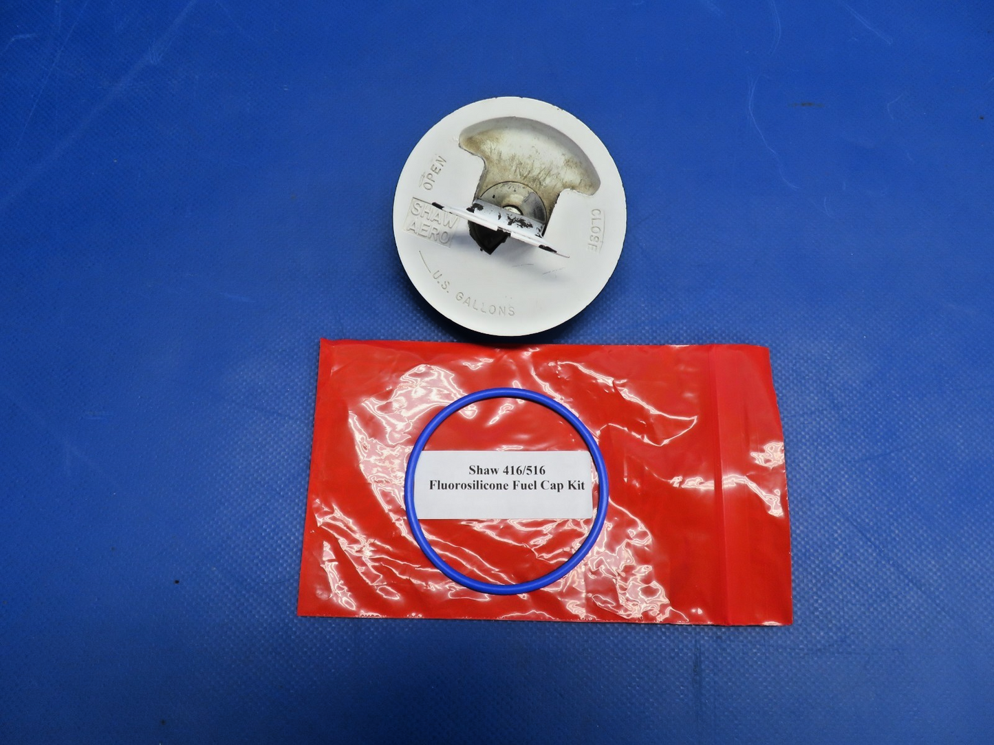 Cessna 310 / 310N Shaw-Aero Fuel Filler Cap w/ O Ring Kit P/N 99321 (0826-405)0