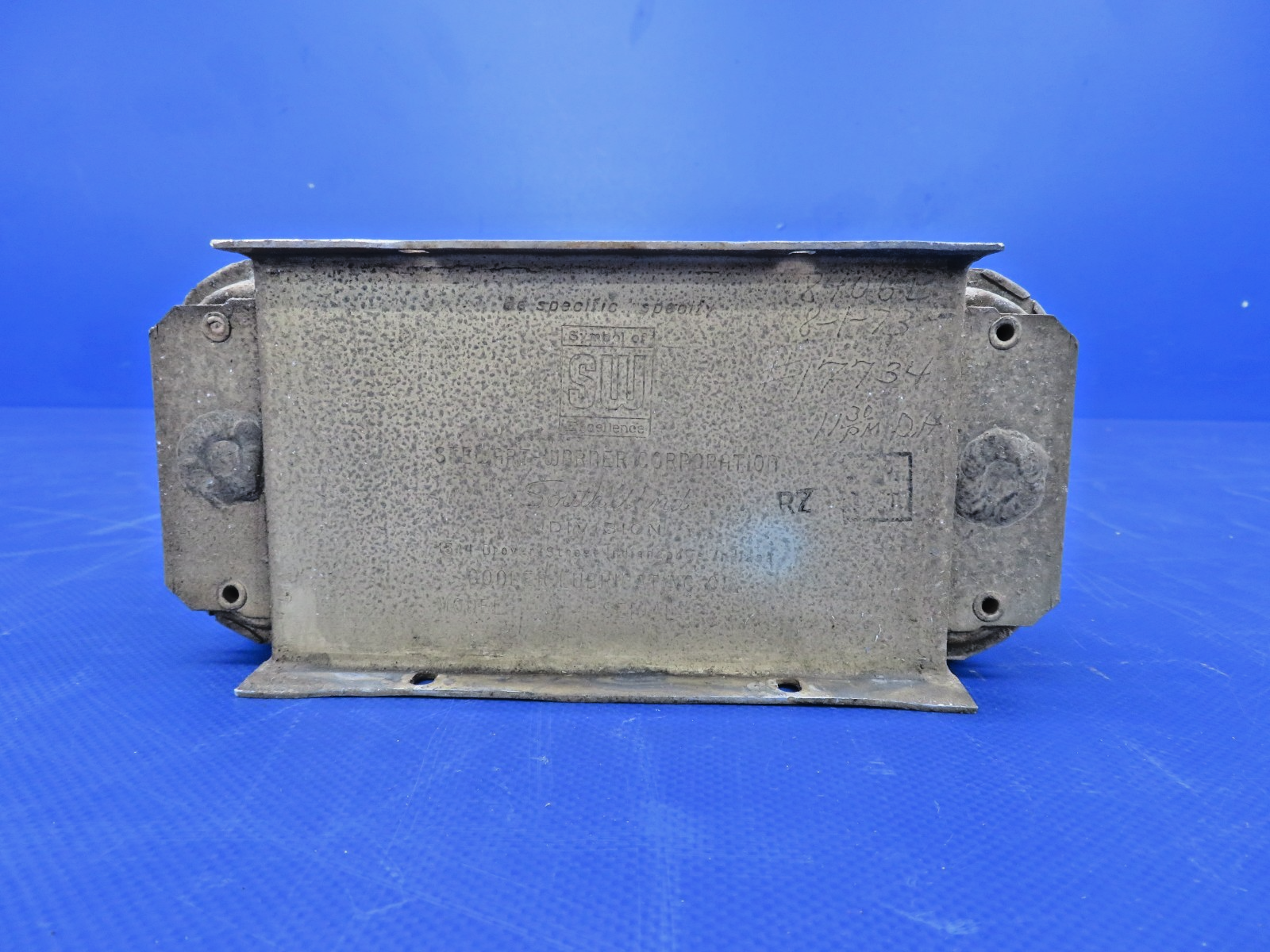 Cessna 172M Stewart-Warner Oil Cooler P/N 8406E (0826-412)8