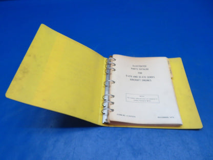 =ontinental O-470 Series Parts Catalog & Overhaul Manual P/N X-30023A (1024-198)