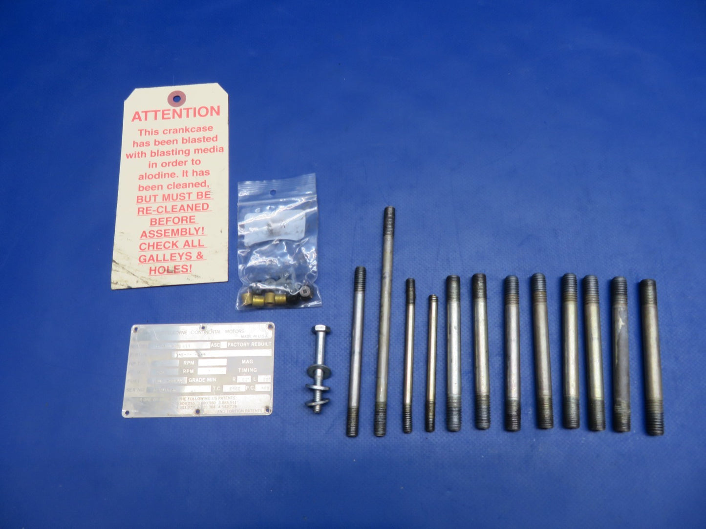 Continental IO-520 / IO-520-MB Permold Crankcase REPARIED w/ 8130 (0326-1766)4