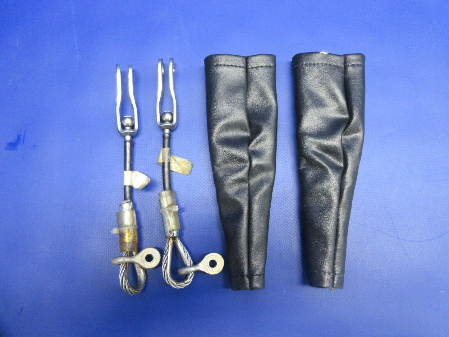 Piper PA-28-181 Rear Seat Belt Attach Cable & Cover 96908-05 (1224-711)