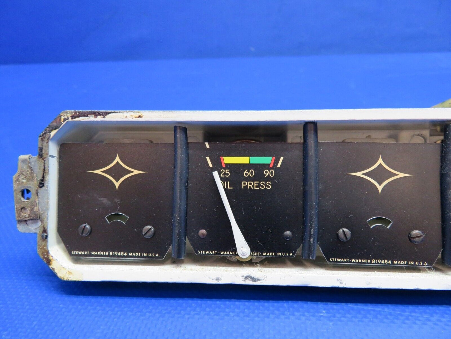 Piper PA-28-181 Archer Stewart Warner Cluster Gauge P/N 436456 (0424-1727)