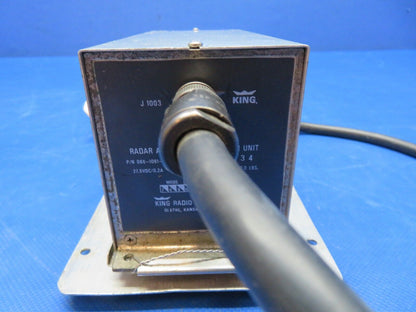 King KRA10 Radar Altimeter RCVR/XMTR & Connector 066-1061-01 WARRANTY (0824-114)