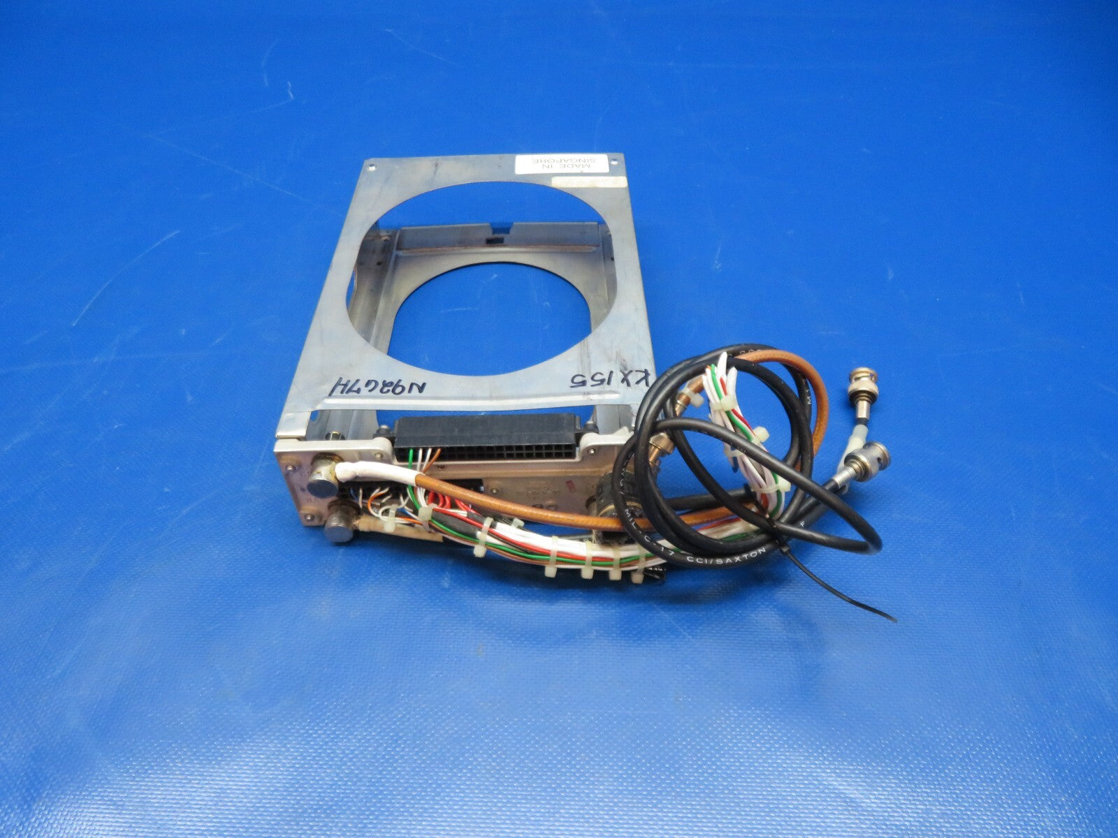 Bendix/King KX155 NAV/COMM w Connector 28V 069-1024-43 TESTED w/ 8130 (0125-196)14