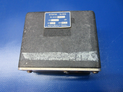 Aircraft Radio & Control TA-495A Actuator P/N 44430-3057 WARRANTY (1224-1259)
