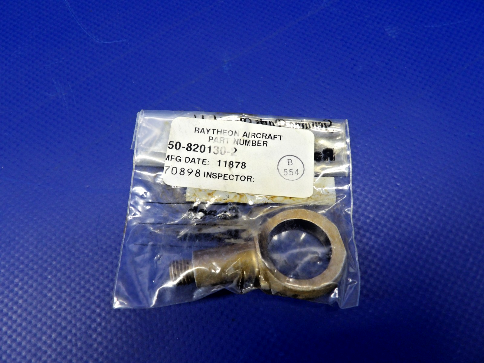 Beech King Air Nose Wheel Steering Eye Bolt P/N 50-820130-2 NOS (0426-1272)1