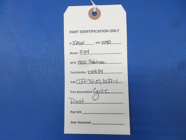 Robinson R44 Raven II Helicopter Cyclic Pivot P/N C177-3 & -5 (0724-1398)