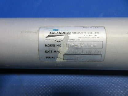 Beech C24R Sierra Gerdes Hydraulic Retract Cylinder P/N 169-380060 (0524-1816)