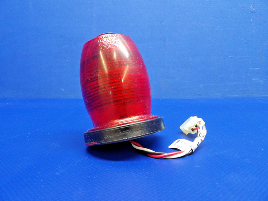 Whelen A470A Red Strobe Light P/N 01-0770019 TESTED (0426-1348)0