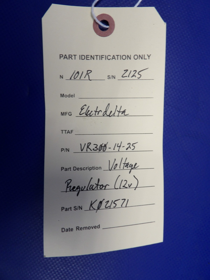 Globe GC-1B Swift Electrodelta Voltage Regulator 12V P/N VR300-14-25 (0326-414)9