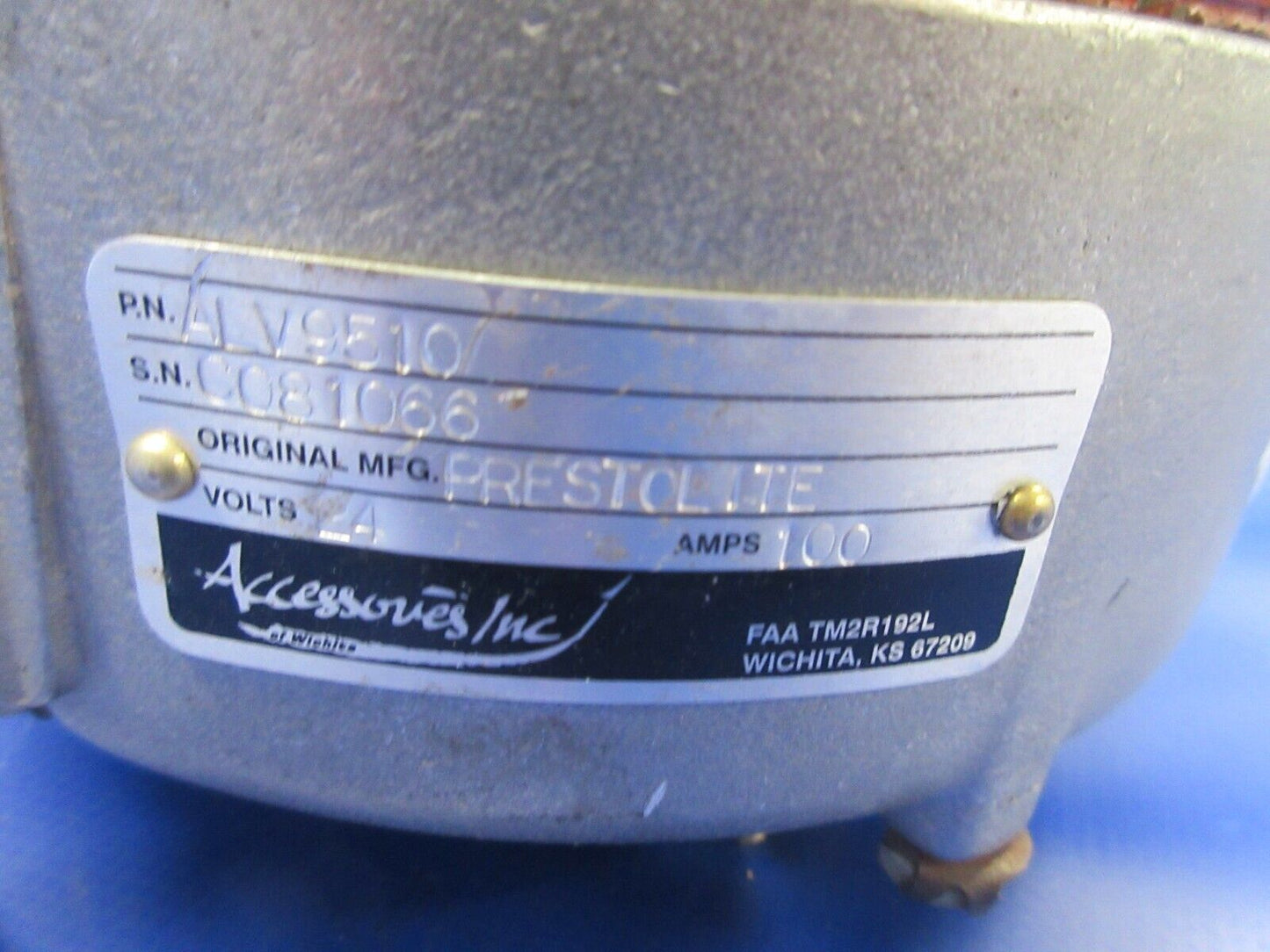 Prestolite Alternator 24V P/N ALV-9510 CORE (1224-745)
