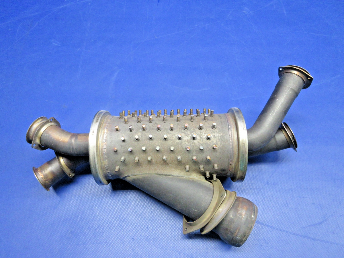 Mooney M20 / M20E Ball Stud Exhaust Muffler P/N 850-2 (0926-835)1