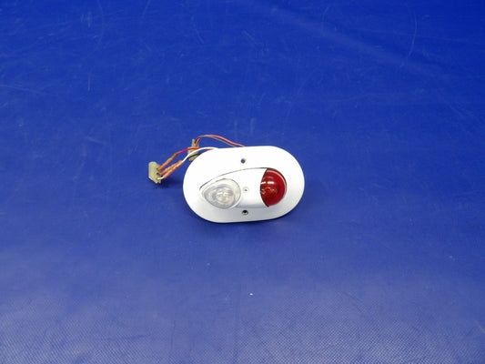 Piper Cheyenne Whelen LH Nav Light w/ Strobe 24V P/N W1285PR TESTED (0626-1518)0