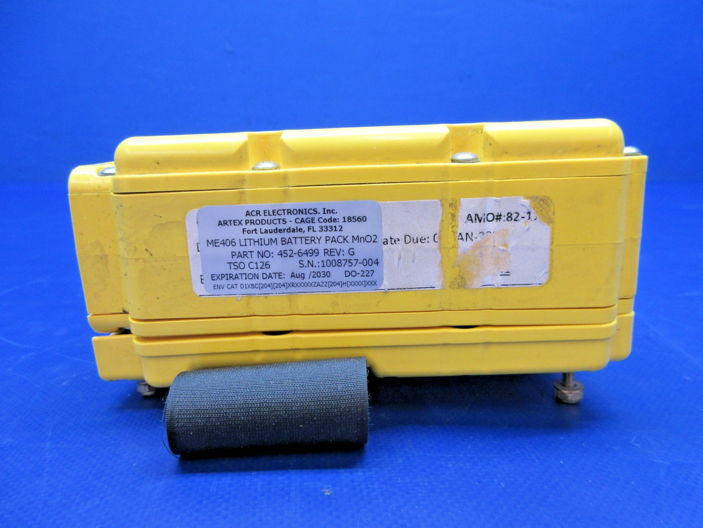 Artex ELT ME-406 w/Tray, Remote Switch & Antenna P/N 453-6603 TESTED (0426-812)20