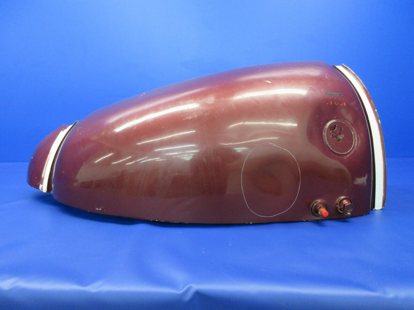 Bell 47J-2 Helicopter Fuel Tank LH P/N 47-682-143-43 (1124-1413)