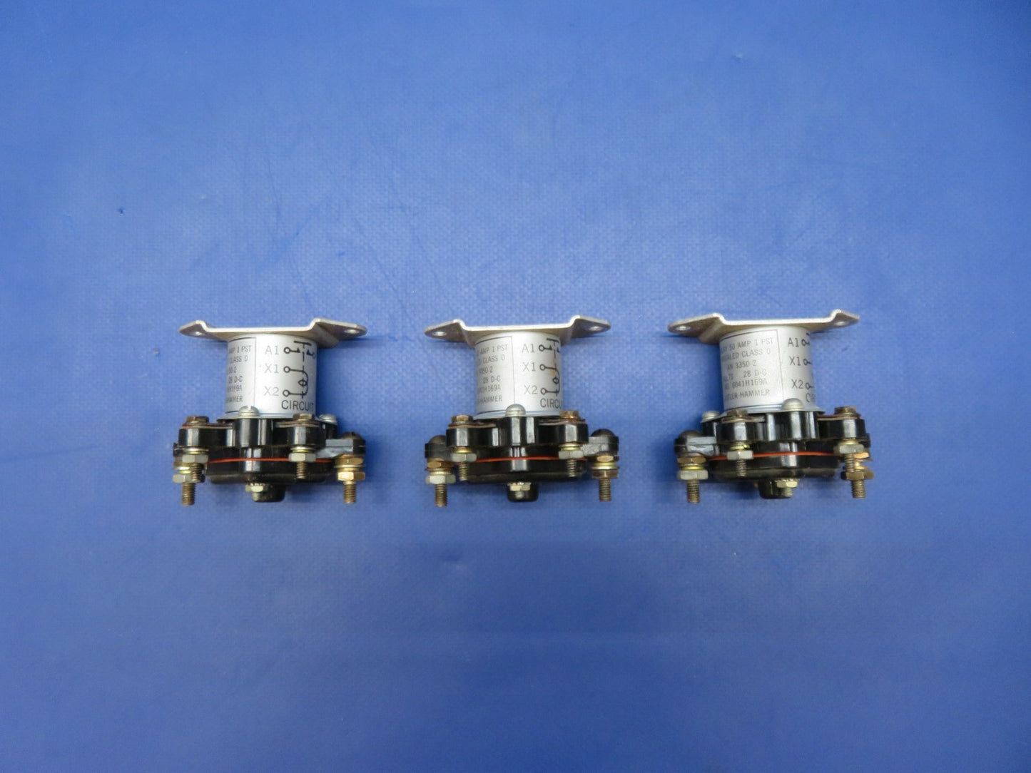 Cessna 421 Cutler-Hammer Relays 28v 50amp 6041H169A LOT OF 3 TESTED (0326-233)4