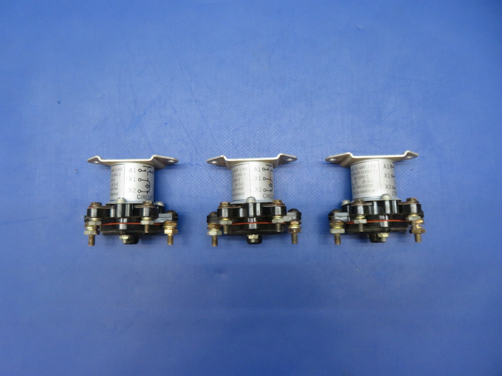 Cessna 421 Cutler-Hammer Relays 28v 50amp 6041H169A LOT OF 3 TESTED (0326-233)4