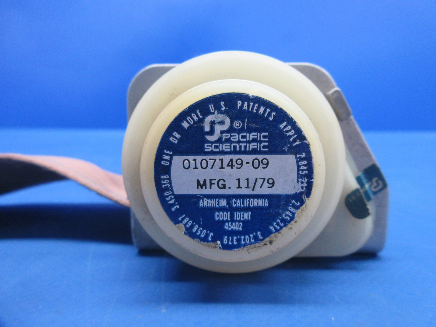 Damaged Pacific Scientific Inertia Reel Shoulder Harness 0107149-09 (1124-783)7