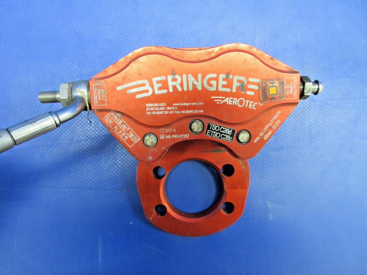 Cirrus SR22 Beringer Brake Caliper & Torque Plate P/N RNF-005.1 (0926-793)1