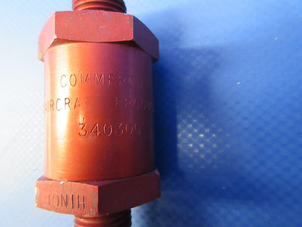 Cessna P337H Skymaster Aircraft Products Check Valve 340300 LOT OF 2 (0724-772)