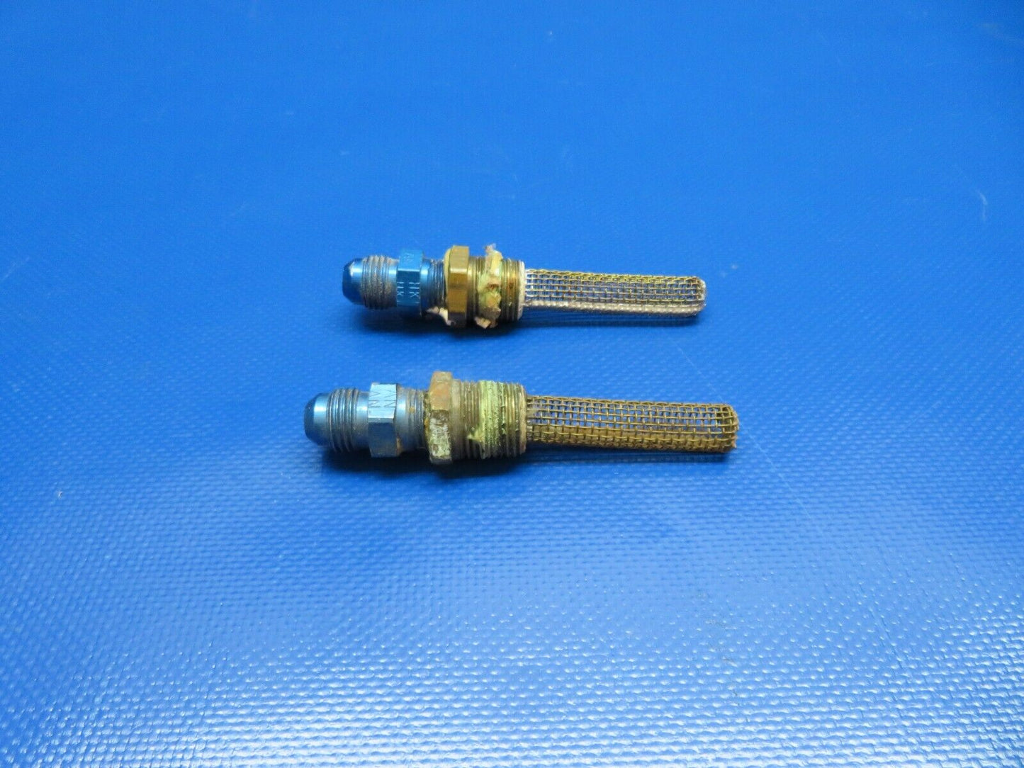 Aviation Fuel Finger Strainers 1-7/8" Long Screen 3/8" NPT LOT OF 4 (1124-183)