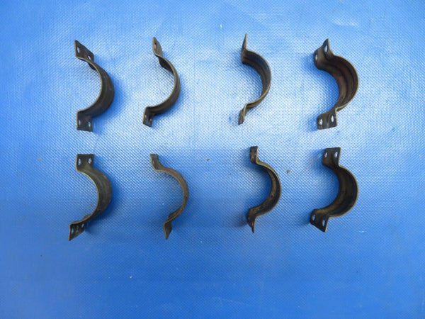 Cessna 177B Exhaust Rise Clamp Half P/N 0750161-25 LOT OF 8 (0624-1777)