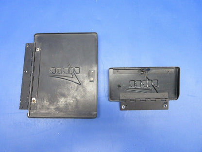 Piper PA28 Cherokee Glove Box Doors P/N 62378-00, 20596-00 LOT OF 2 (0324-1284)