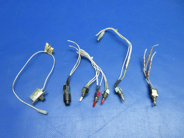 Cessna 337 / P337H Skymaster Toggle Switches P/N MS27406-1 LOT OF 11 (0724-1929)